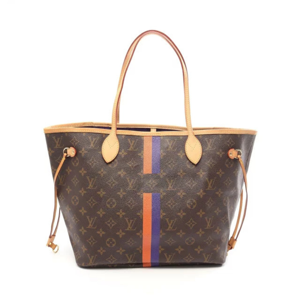 Louis Vuitton Neverfull My LV Heritage Tote Bag Canvas Leather Monogram Brown